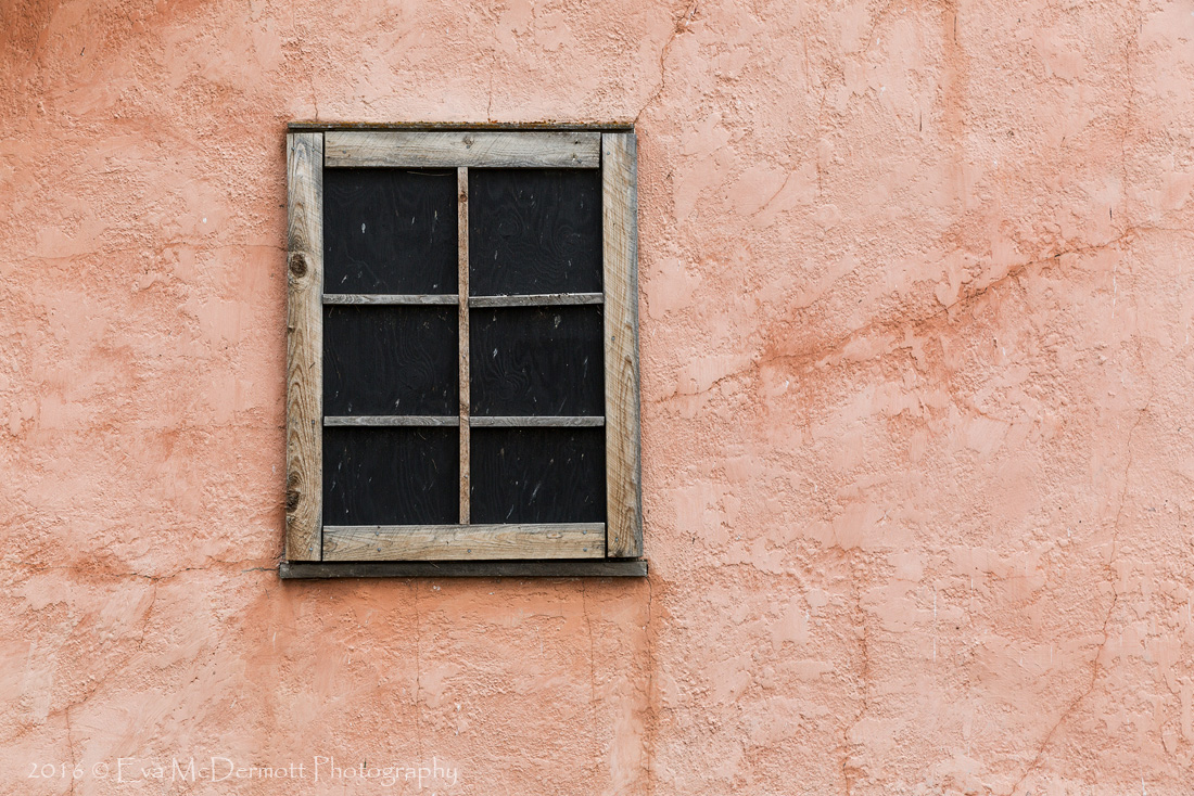 Pink Stucco House