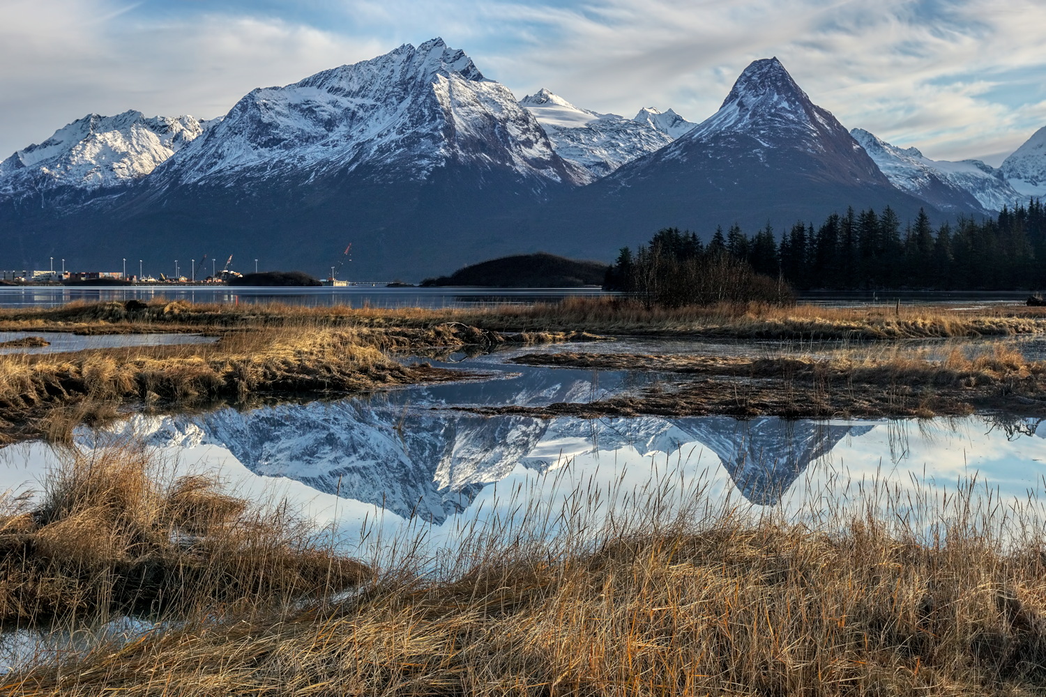 Peaks in a Pond