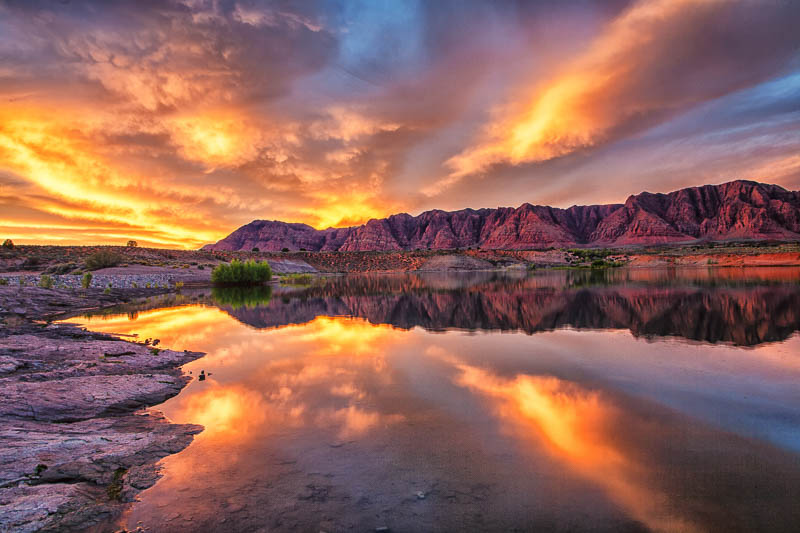 Ivins Reservoir, Utah