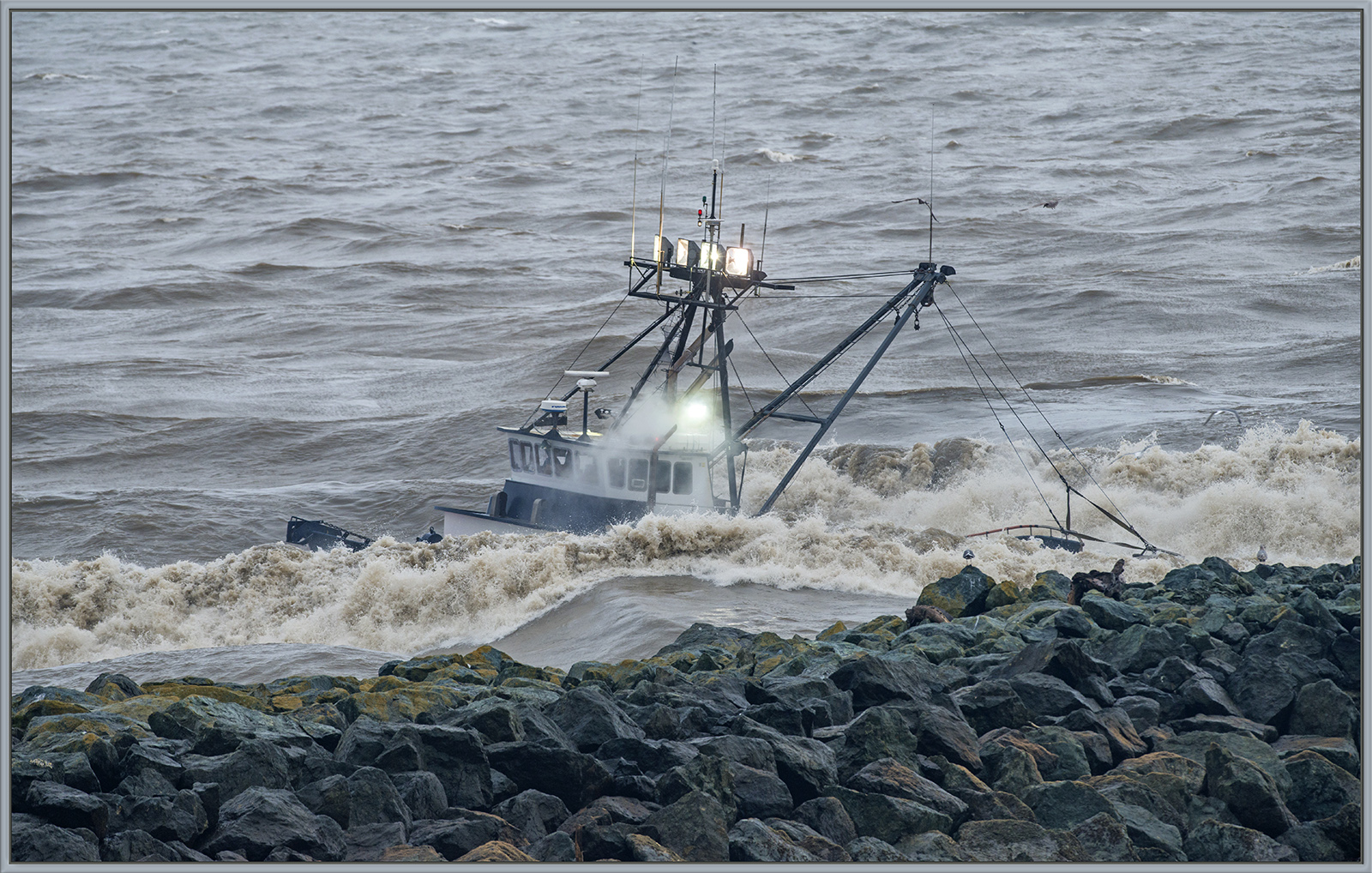Pacific Hooker near-disaster 
