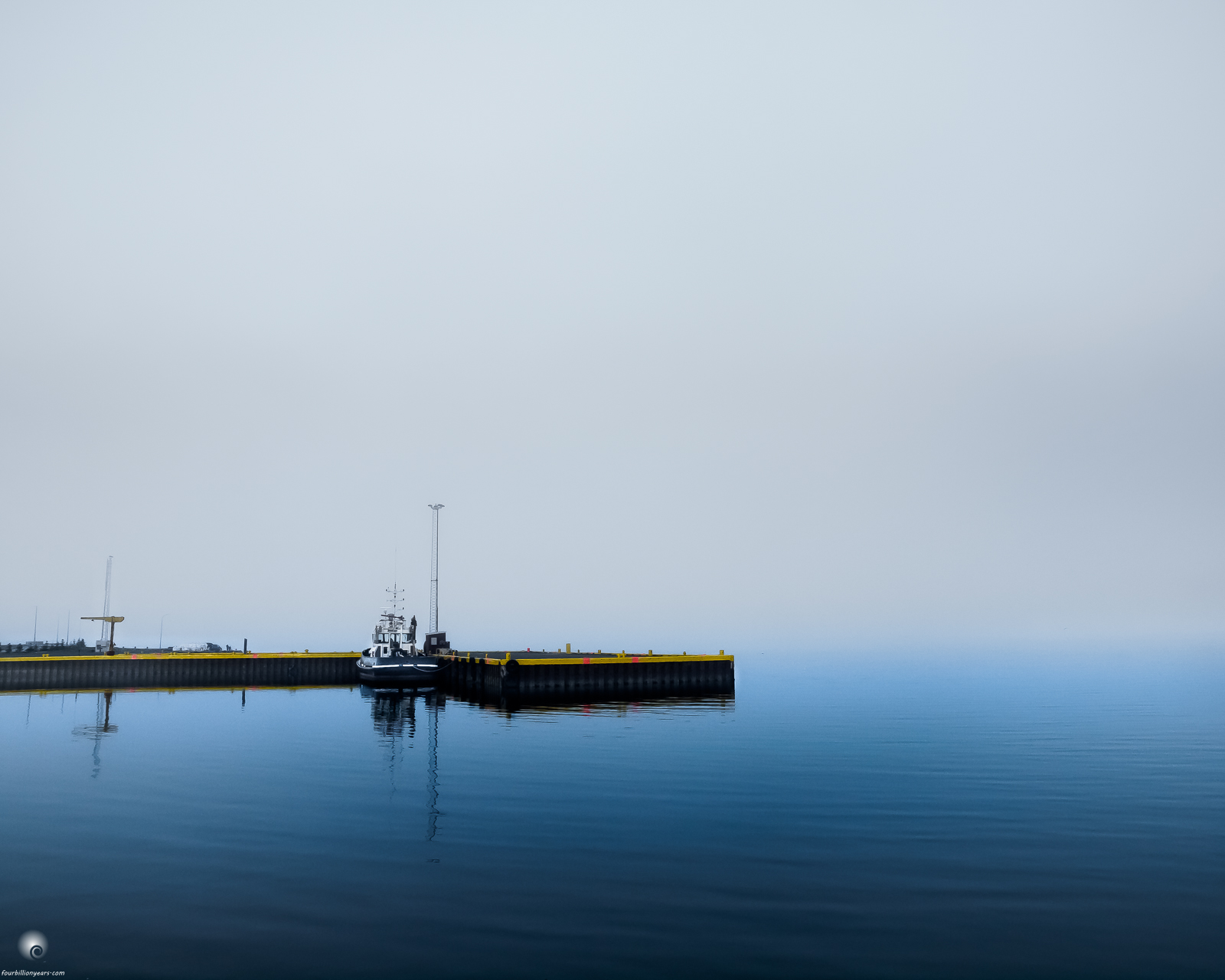 Reyðarfjörður fog