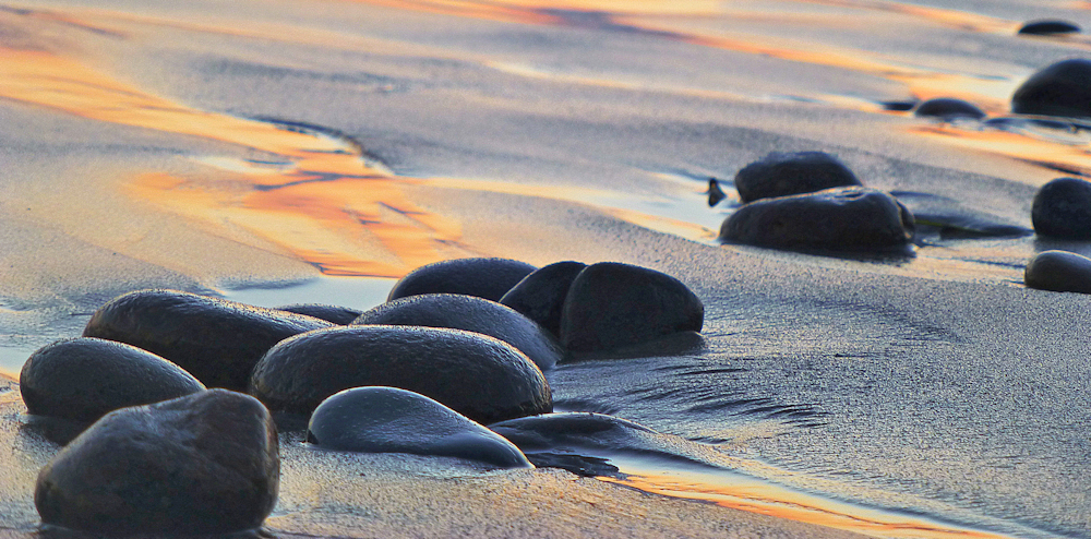Rocks at Sunset