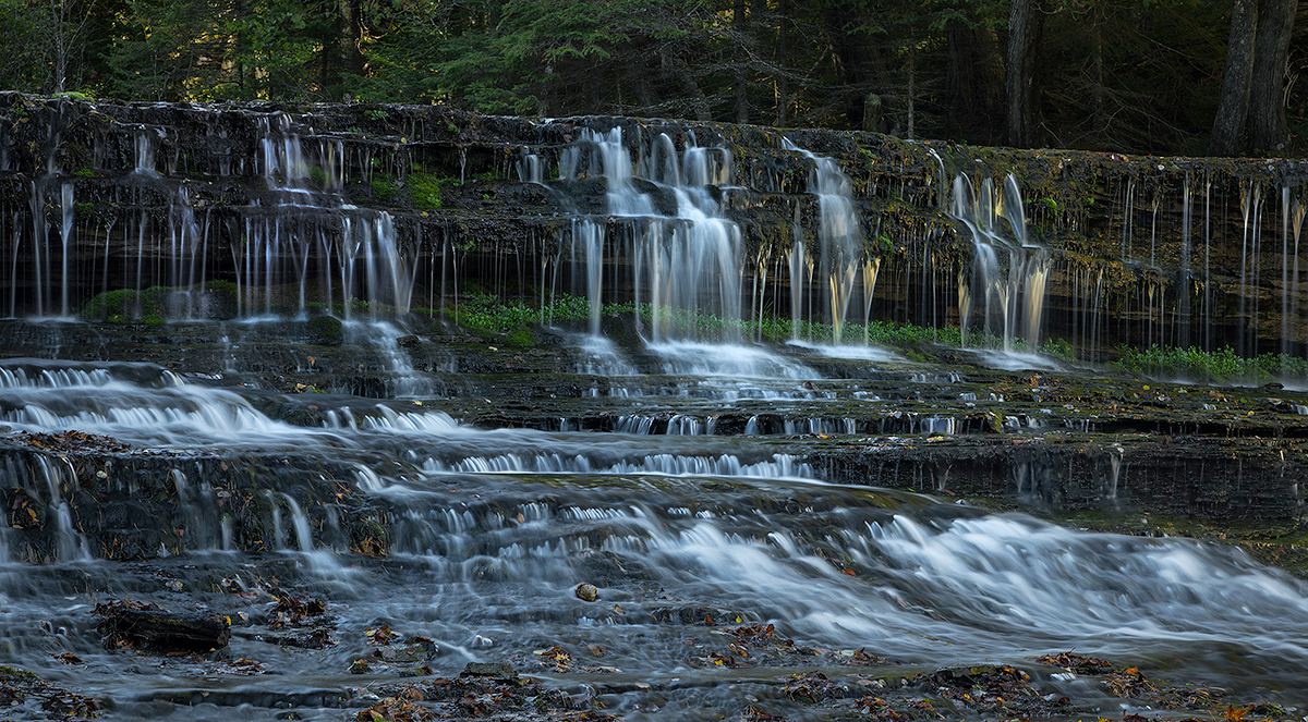 AuTrain Falls + new crop