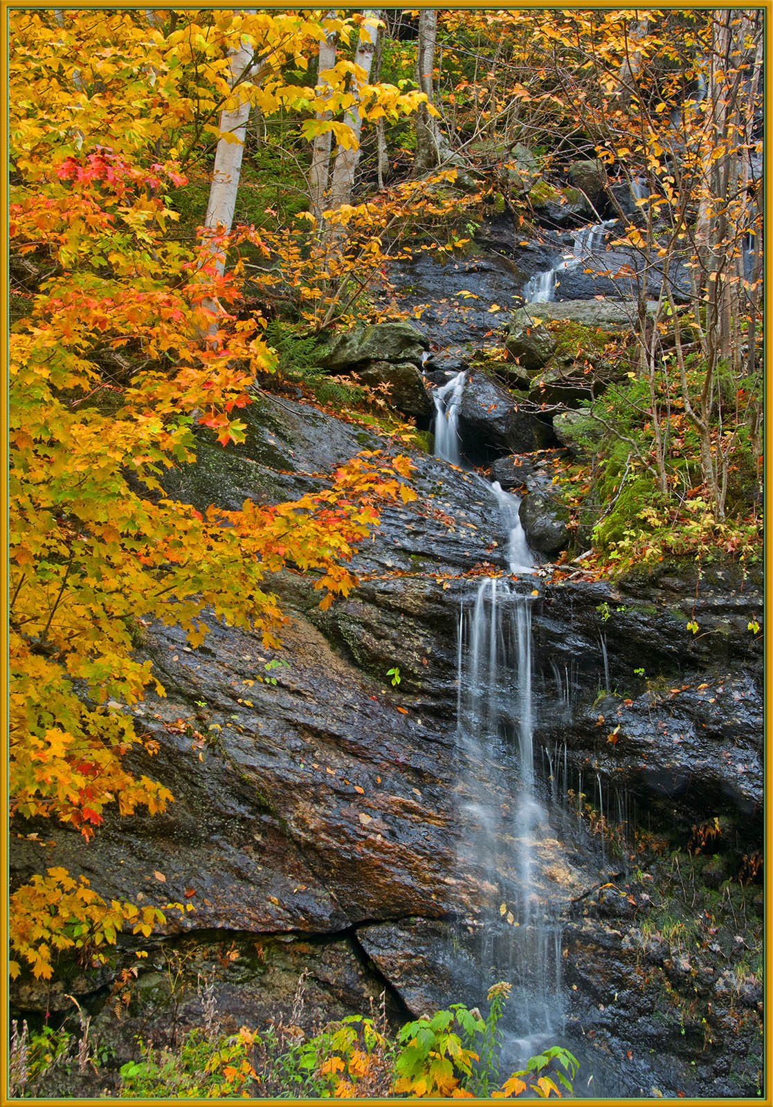 Vermont Waterfall 