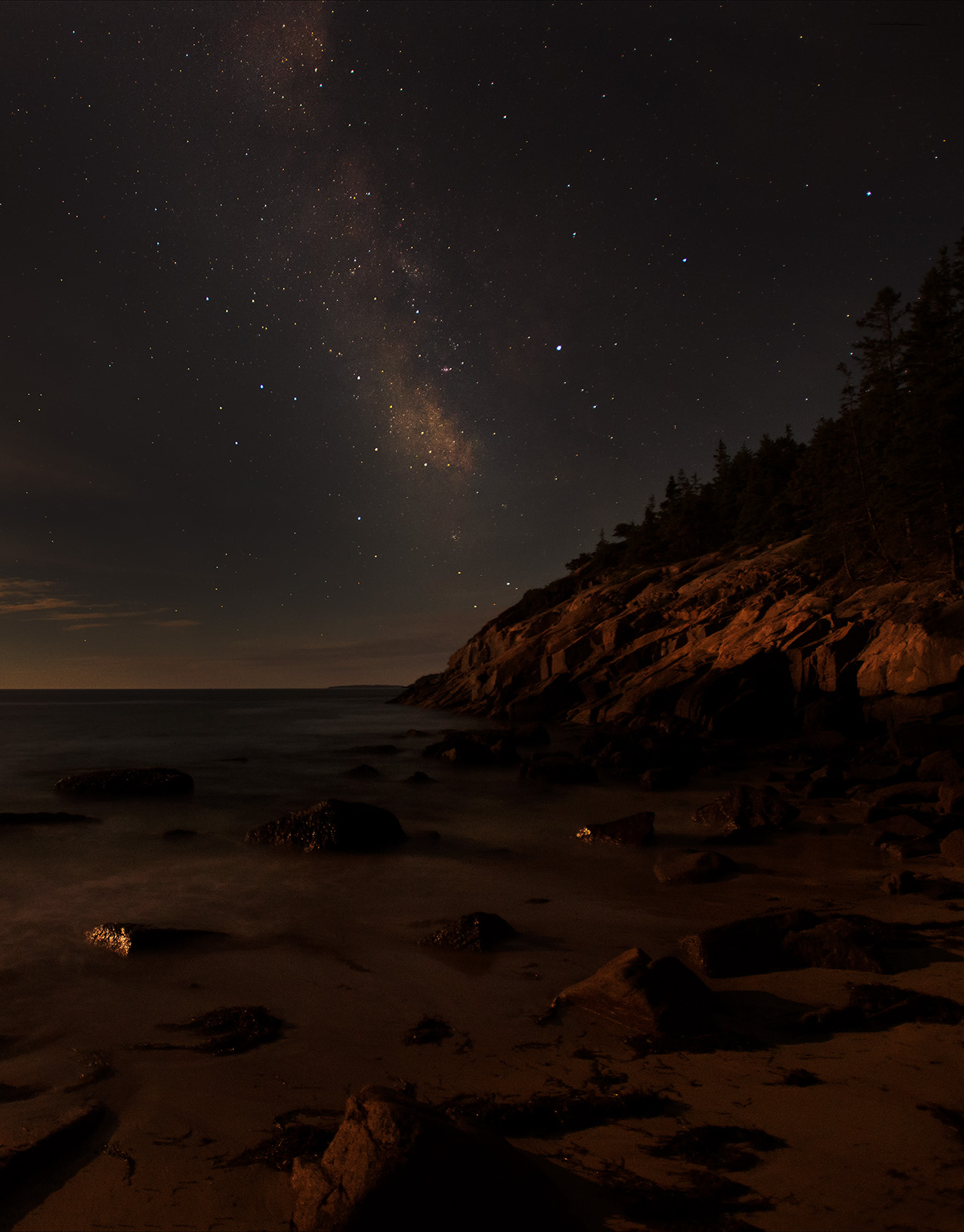 Sand Beach Milky Way + repost