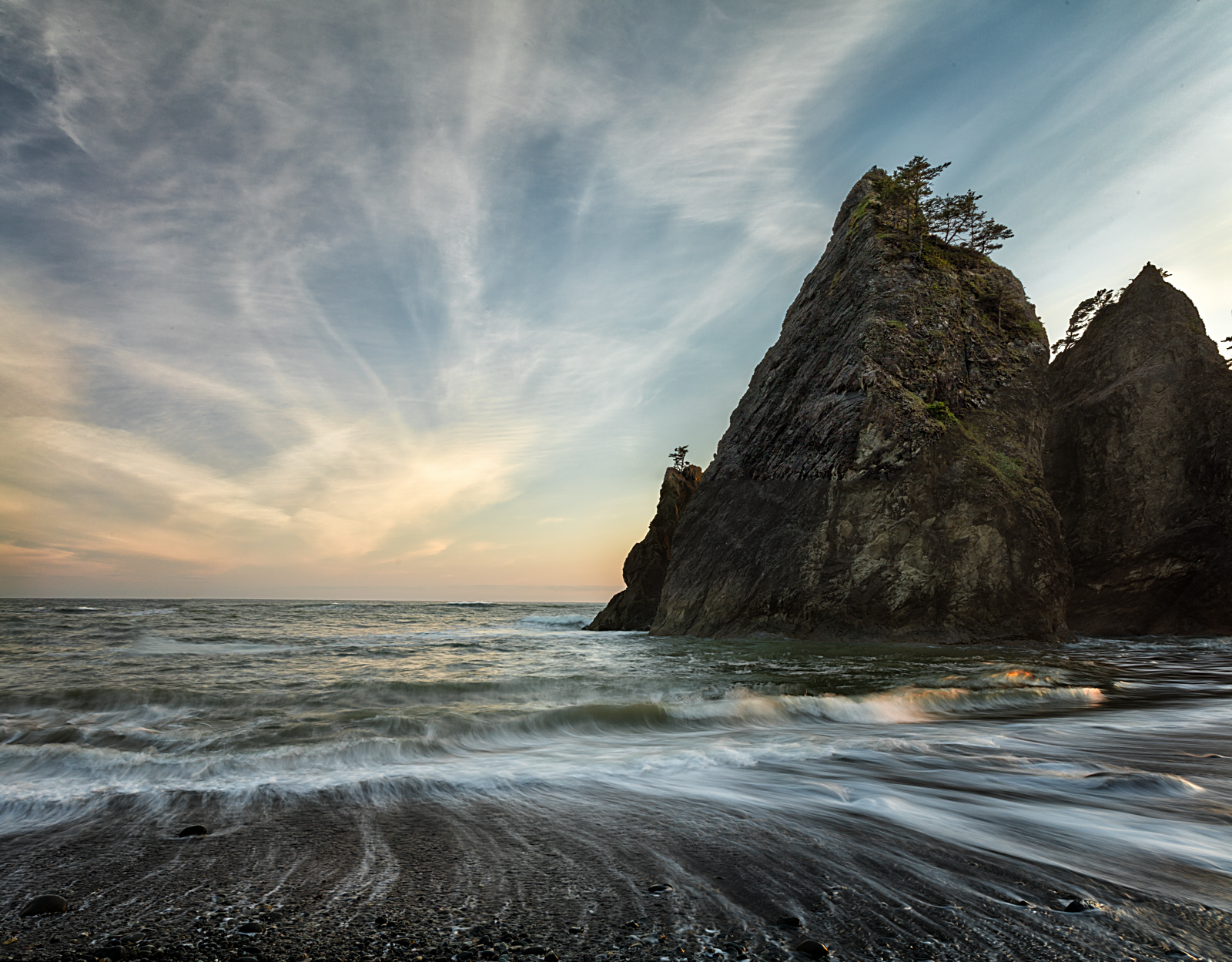 Rialto Beach, Sunset