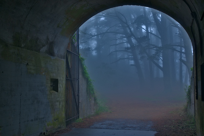 A Tunnel View -- Marin Headlands