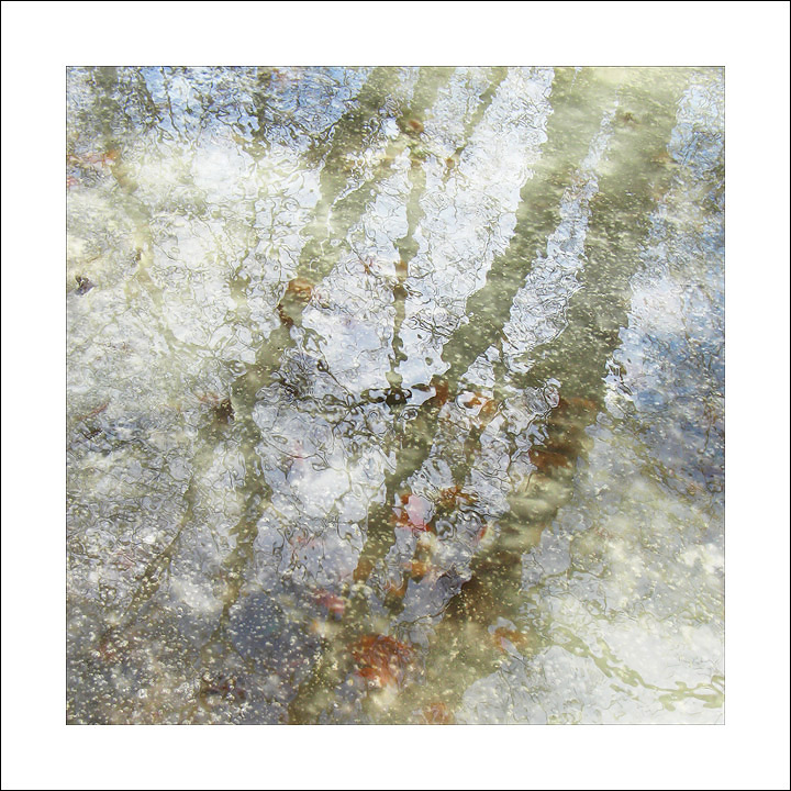 Waves in a Puddle (early spring melt)