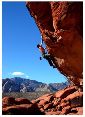 Climbing Red Rock